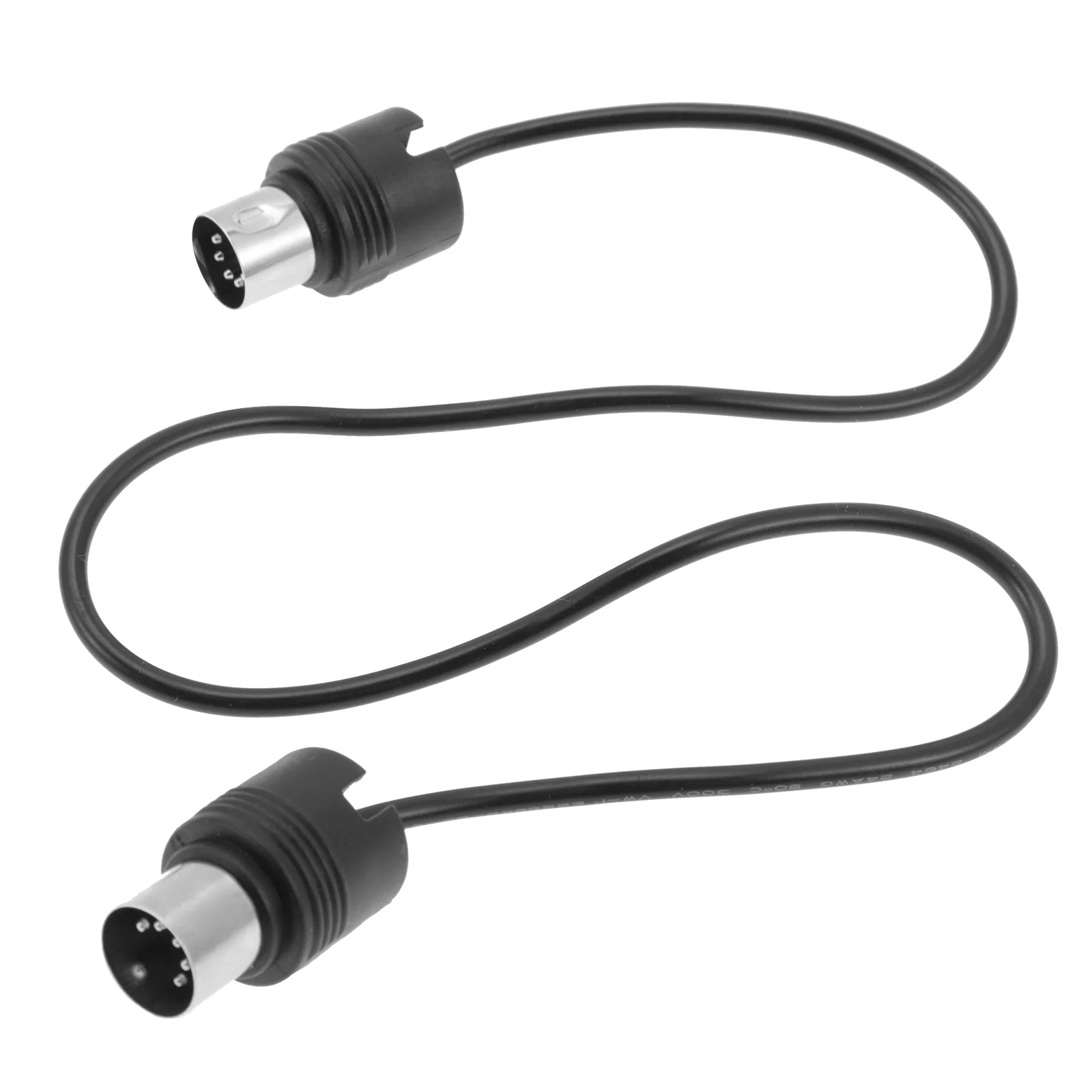 Accessories Sound Card Transmission Plug Male to Connection Cable Alloy Audio MIDI