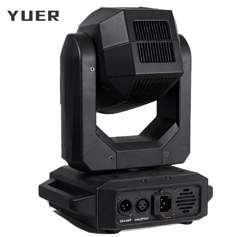 200 واط LED شعاع تتحرك رئيس ضوء مع تأثير قوس قزح 12 Gobos 6 + 12 المنشور 8 ألوان DMX512 لملهى DJ ديسكو حفل زفاف ملهى ليلي