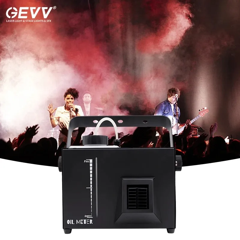 GEVV Professional Oil Base 600w Mini Dj Hazer Smoke Misting Fog Morning Haze Machine