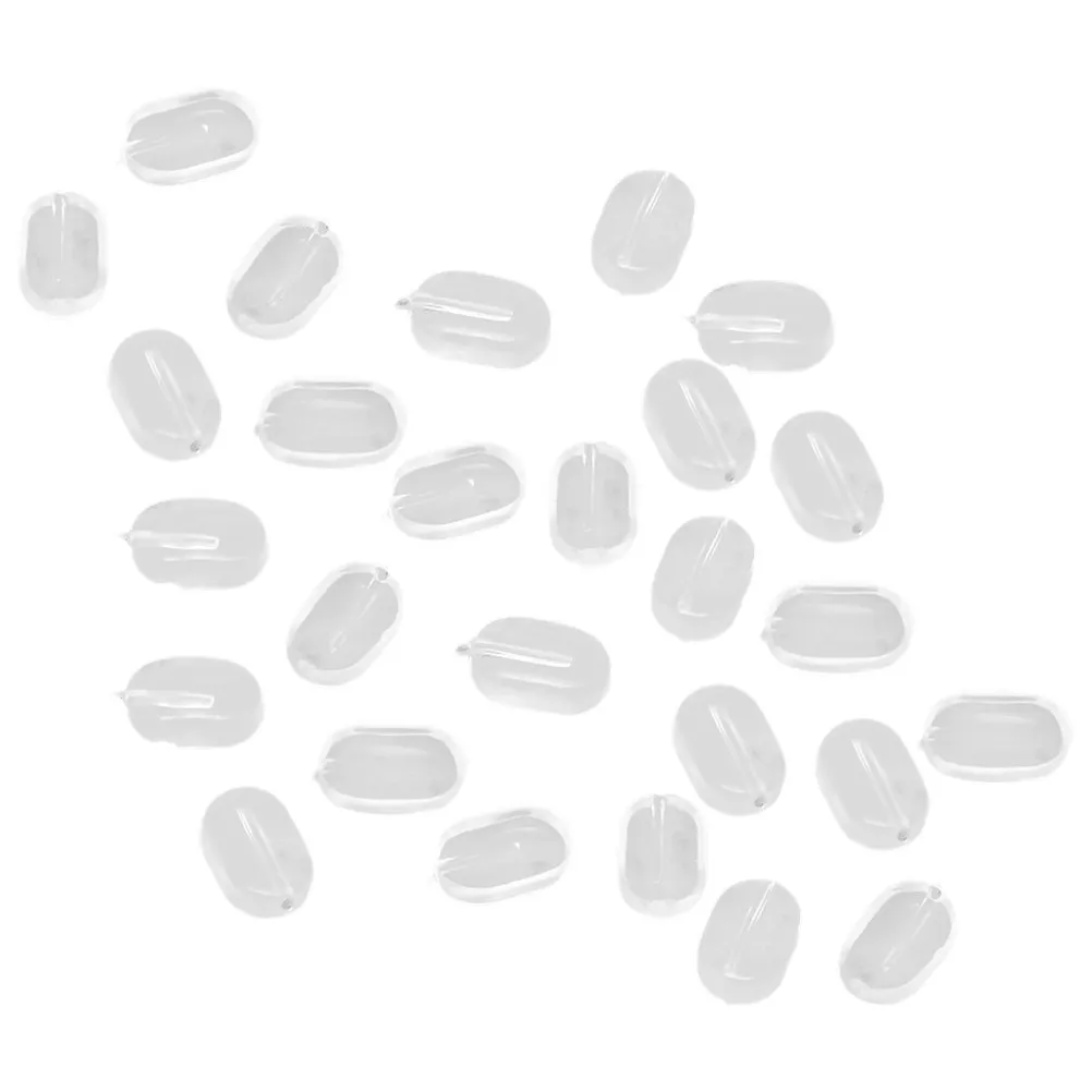 

20Pairs Exquisitely Crafted Silicone Nose Pads for Glasses Anti-Slip Nose Protector Cushion Height Enhancement Comfort Fit