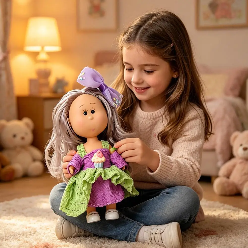 Spain 14cm Mini Potato Doll OB11 Baby Clothes Gazi Sister Dress up Set Cute Sister Baby Outfit for Dolls