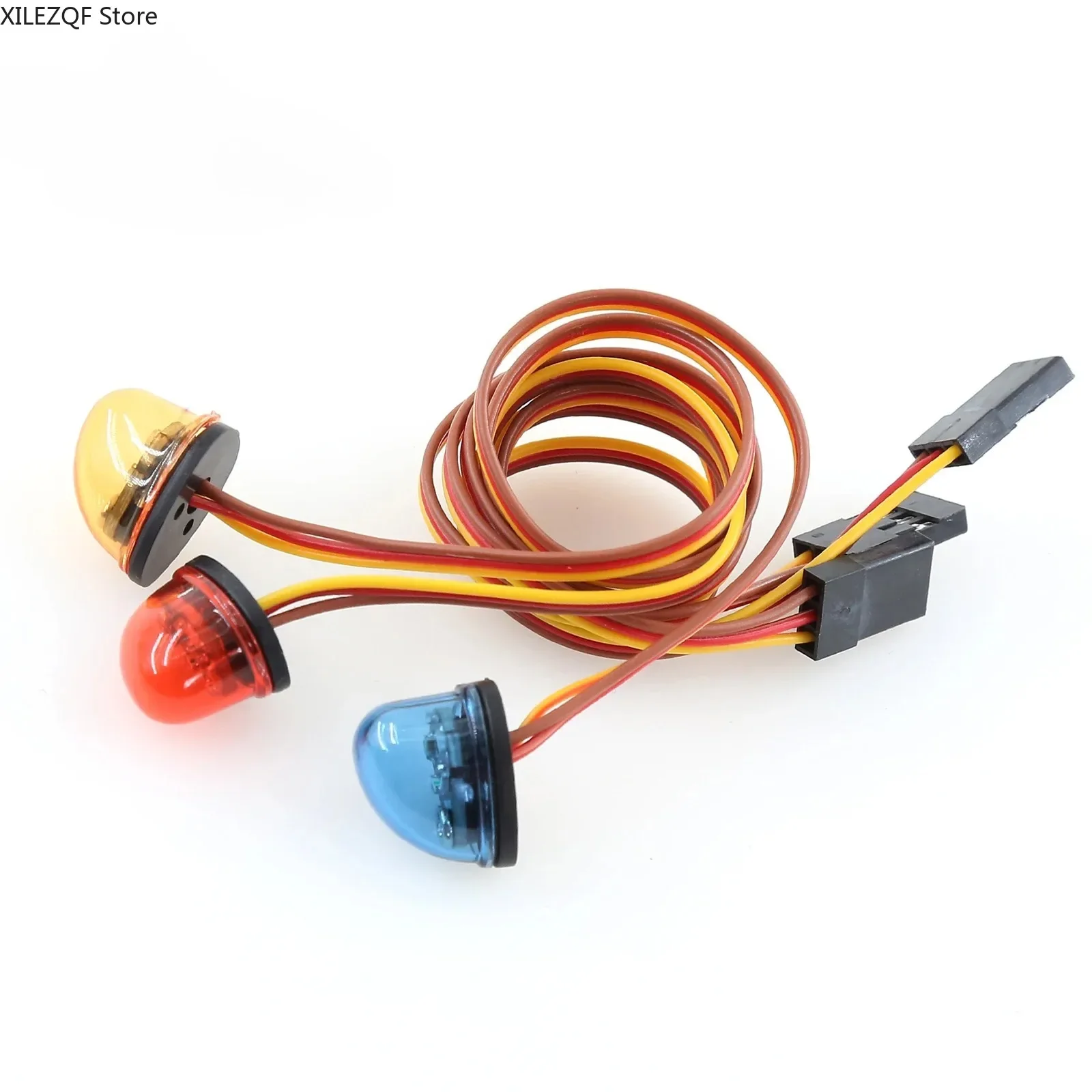 

Multi-function LED Lamp Strobing-blasting/Flashing/Rotating Light for 1/10 RC Model Car 1:14 Tamiya Tractor Engineeri