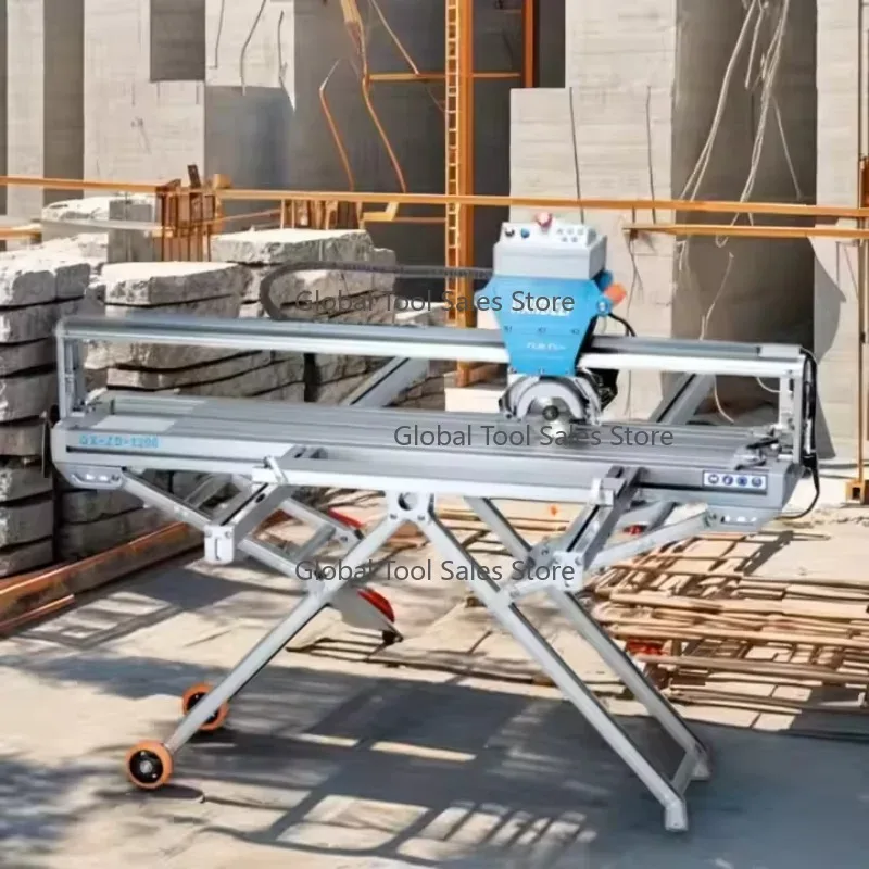 

Wandeli QX-ZD-1200 Cutting Machine for Ceramic Tiles Slab Granite Factory Price 45 Degree Stone Machinery Wandeli 1200