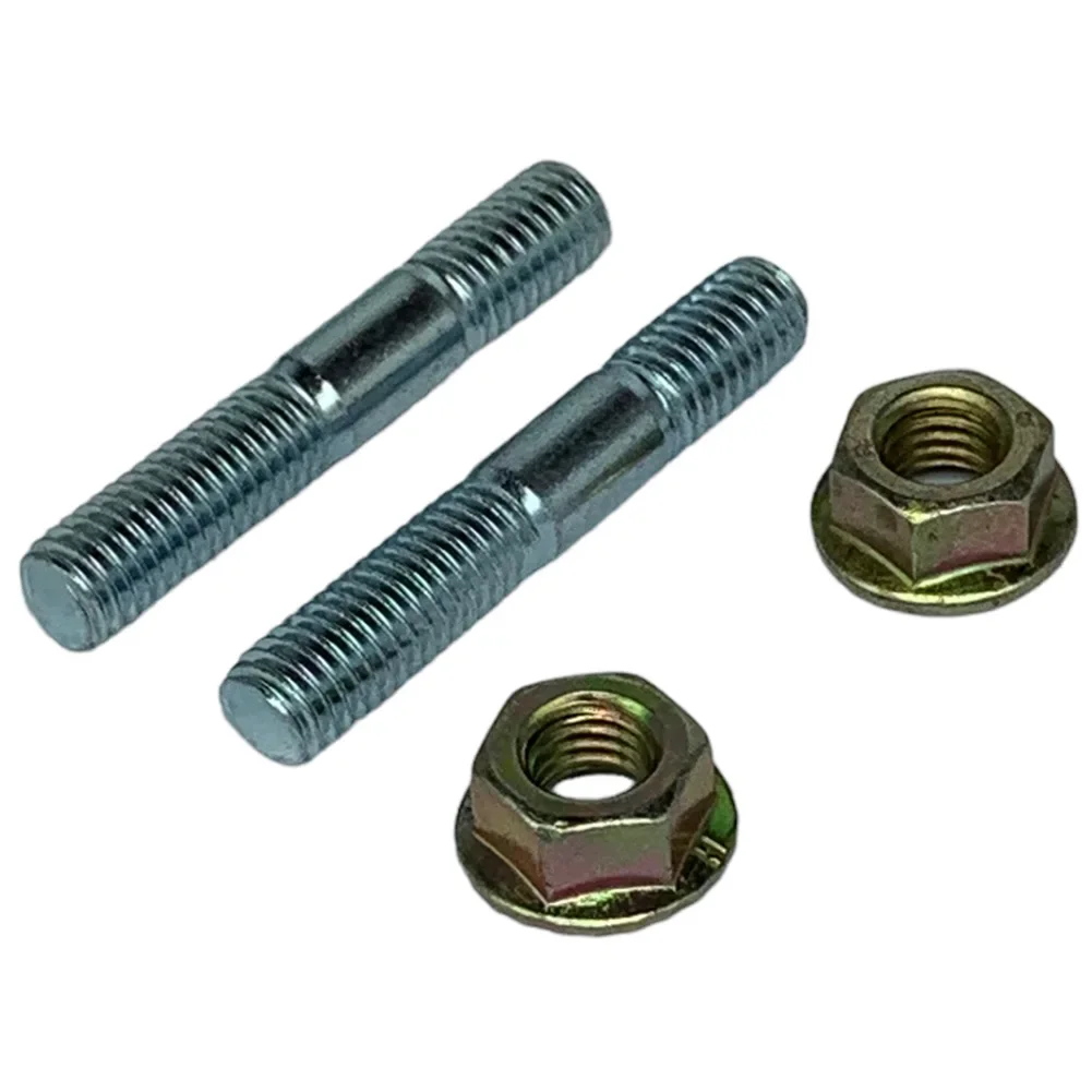 Replace old and worn out nuts and bolts with this Muffler Bolt Exhaust Stud Nut Kit for Honda GX240 GX270 GX340 GX390