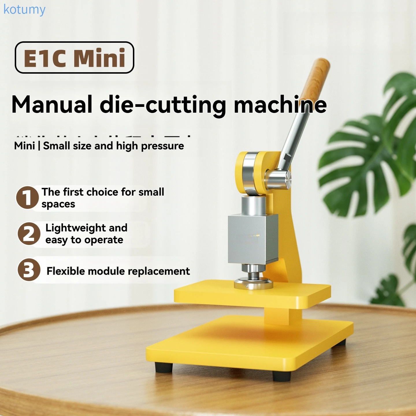 Manual die-cutting machine, small press machine, knife mold, punching and flattening machine, stamping machine, desktop