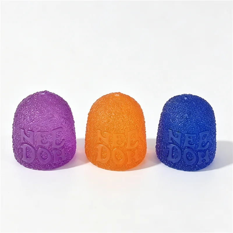 Needoh Gumdrop Super Solid Squish Balls Slow Rising Stress Relief Sensory Toy Squeeze Vent Anxiety Relax Office Desktop Toys