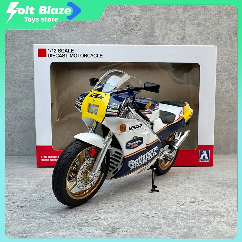 

Aoshima 1/12 Honda NSR Motorcycle Highly Detailed Motorcycle Model Simulation Collectible Room Decoration Model Boy Toys Gift