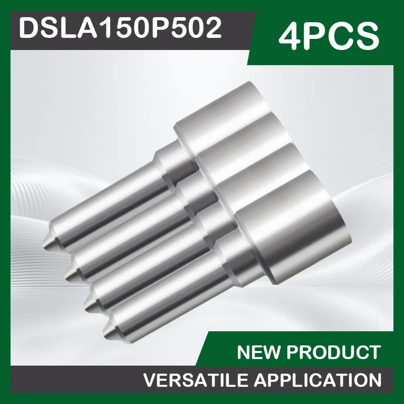 4Pcs-DSLA150P502 Flat Head White Needle Fuel Injection Nozzles in Engine High-Pressure System Applitable For 0432193806 YF1228