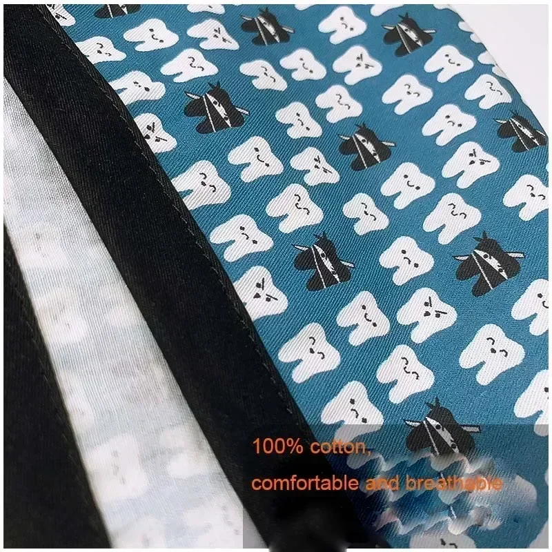 Women's Operating Room Hats Cotton Cartoon Print Hat Nurse Scrub Hat Beauty Salon Nursing Cap Laboratory Fashion Scrub Cap New