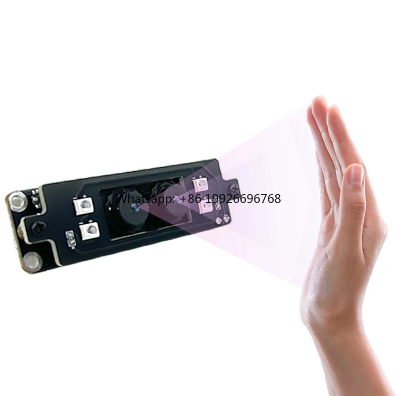

Palm Vein Recognition Module Biometric Access Control Secure Attendance 1080P USB Palmprint Scanner Access Control Camera Module