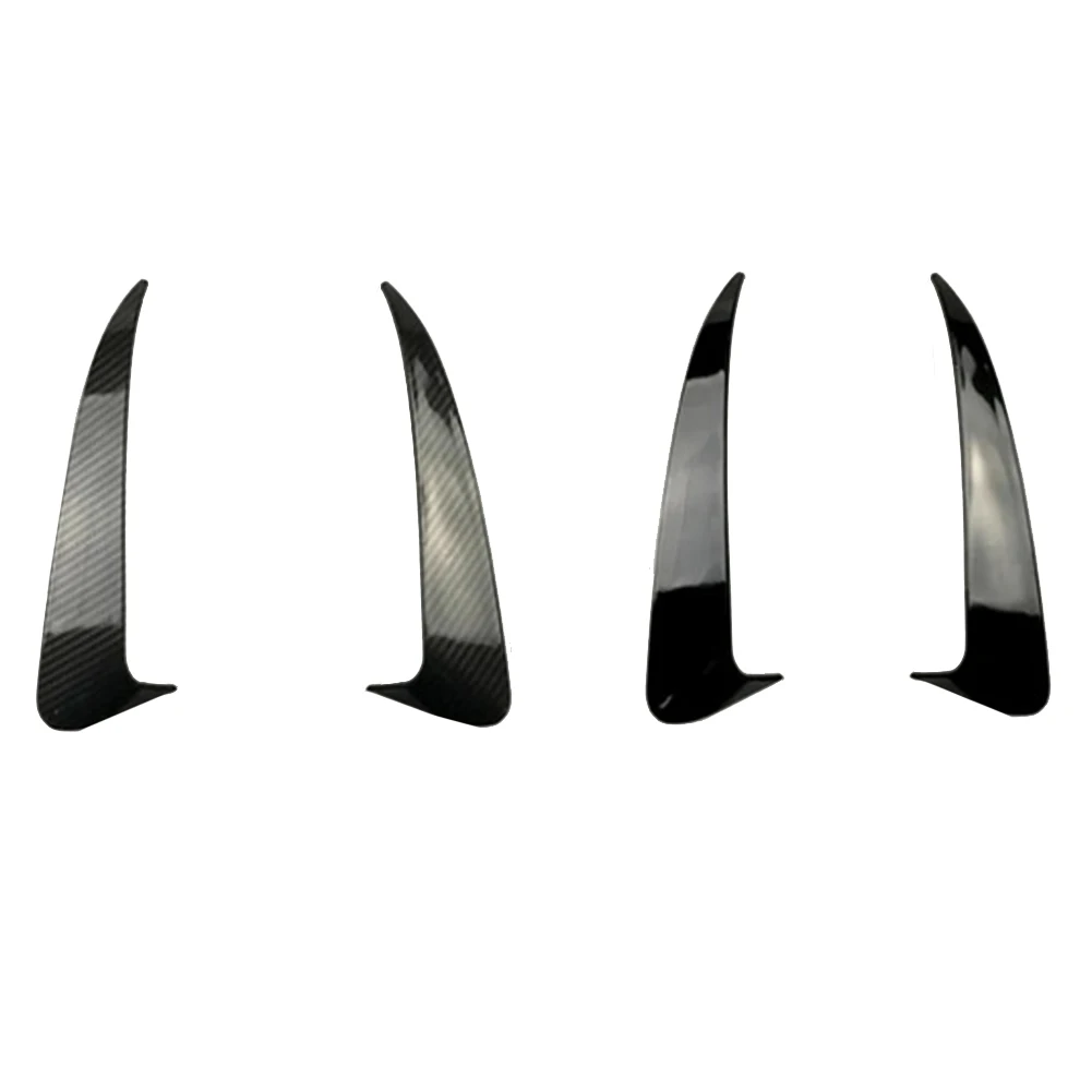 

Обрамление заднего бампера автомобиля для выхлопного отверстия, внешнее украшение, наклейка, замена автомобильных аксессуаров