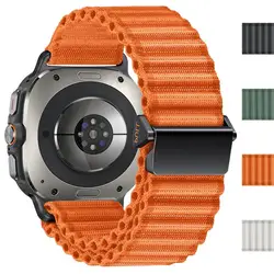 Trail Band for Samsung Galaxy Watch Ultra 2025 Nylon Strap Off-road Sports Wristband Bracelet For Galaxy Ultra 47mm Watchband