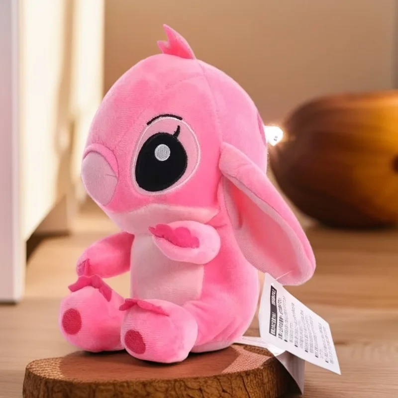 دمى ديزني كارتون ستيتش مخيطة من القطيفة ألعاب أنيمي أزرق وردي، ألعاب قطيفة ساخنة، هدايا عيد الميلاد للأطفال ألعاب قطيفة أنيمي