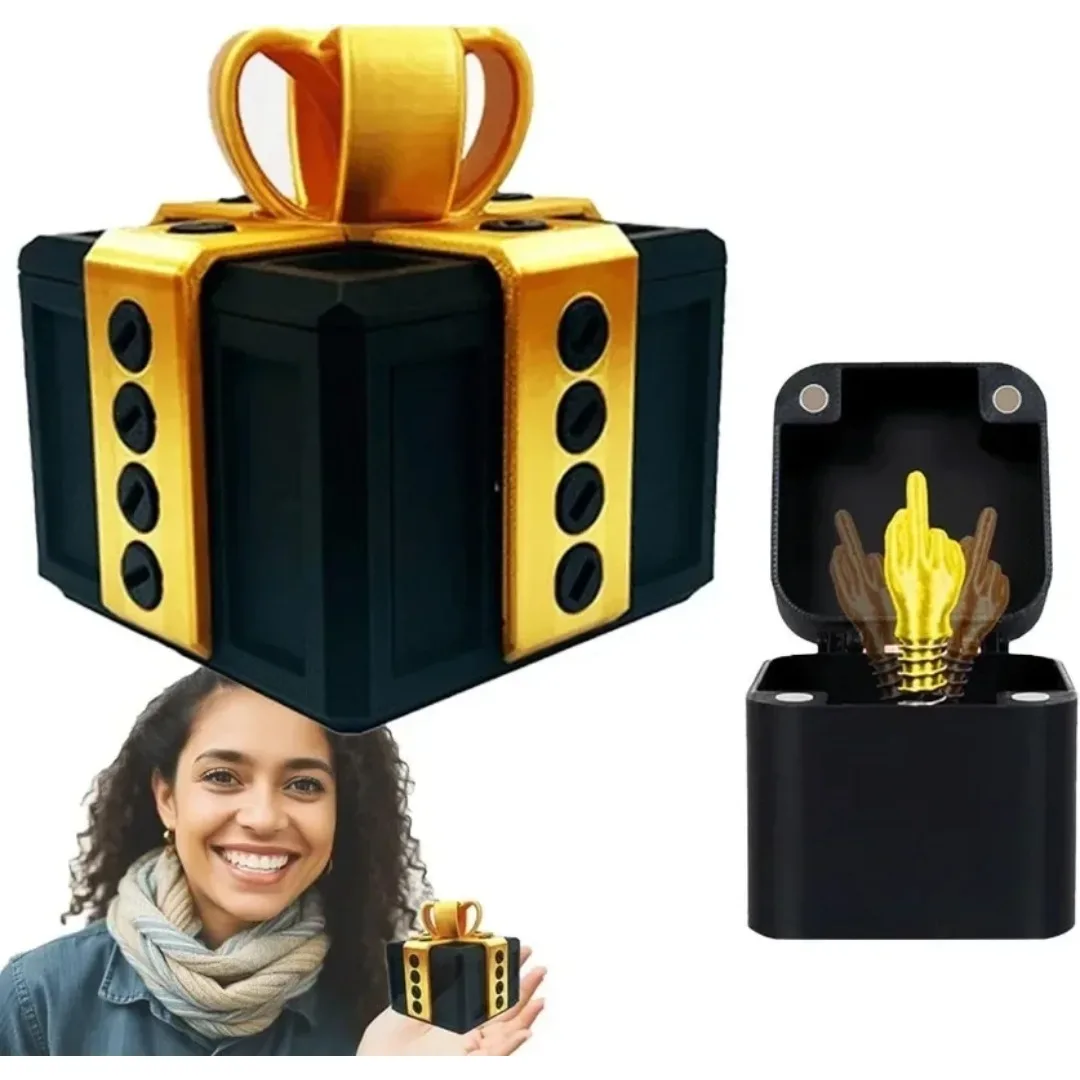 الإصبع الأوسط في صندوق جديد 2025، هدية مضحكة لعيد الميلاد، هدية على شكل فيل أبيض للبالغين، هدية مضحكة للرجال