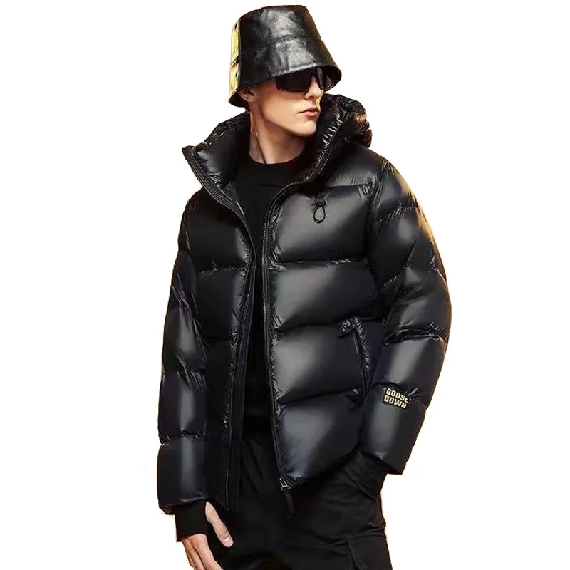 Goose Down Jacket Woman Outdoor High Quality Luxury Puffer Jacket Man Winter Puffer Coat Women Hooded Down Coat Men Waterproof