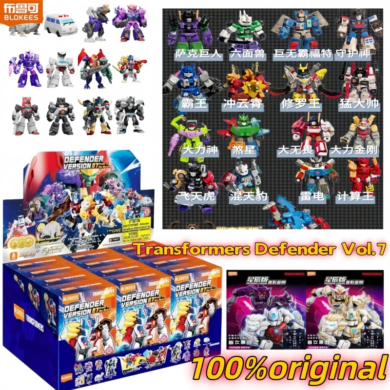 

Новые фигурки Blokees: Оригинальная версия Transformers Vol.7, серия Star Edition, коллекционная фигурка-девайнер, подарки и игрушки
