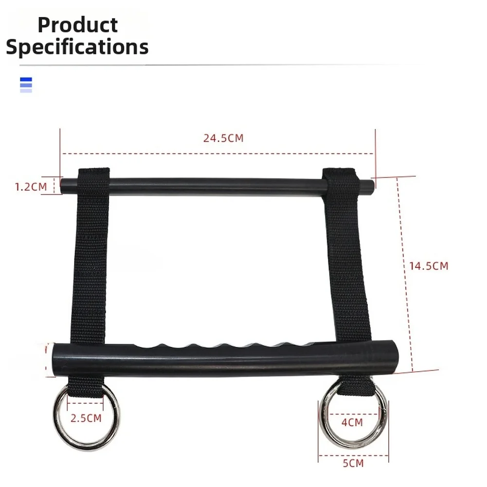 Car Auto Dent Repair Tool Dual Rod Support Positioning Auxiliary Nylon Rod Dent Roof Repair Accessories Bracket Tool Black