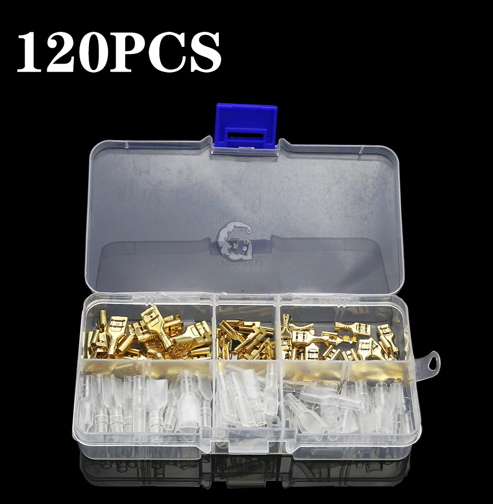 100 / 120 / 180pcs male / female conductor insert + sheath and 4.0 bullet connector diameter 4mm male + female thread 1:2 sheath