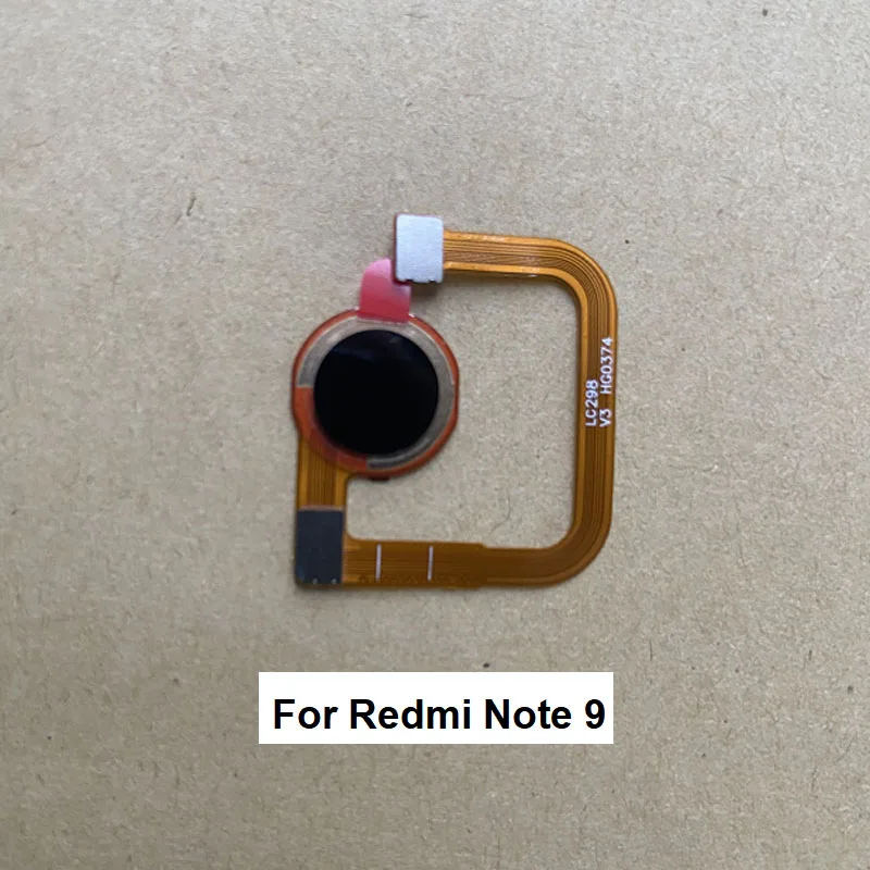 Fingerprint Sensor For Xiaomi Redmi Note 9 Home Button Menu Touch ID Scanner Ribbon Connector Flex Cable