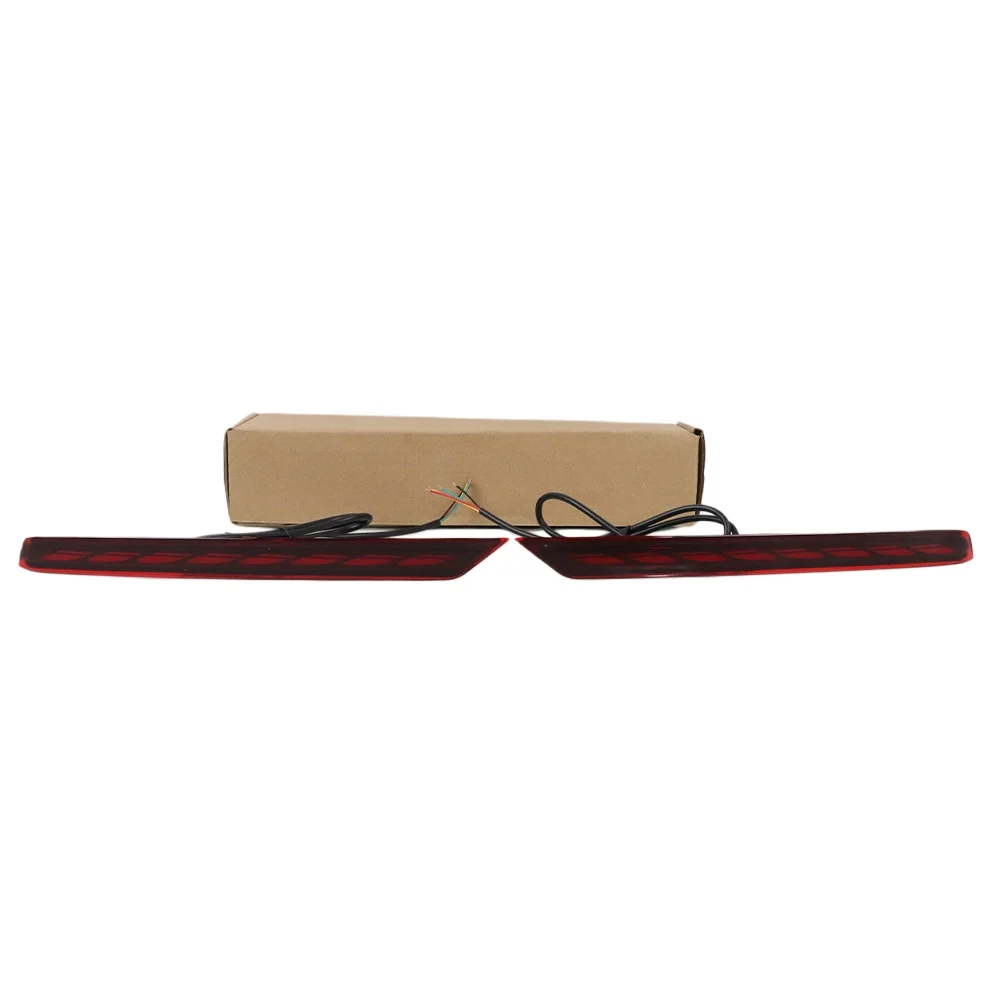 Rear Bumper Light For Toyota Land Cruiser Lc300 2022-2023 Led Lamp 3 Functions Dragon Scale Style Red Lens