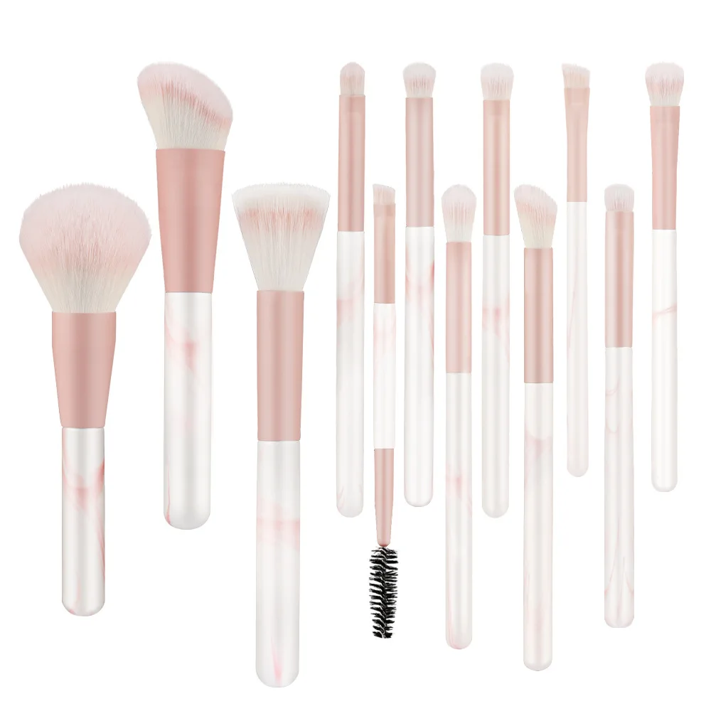 12 PCS Makeup Brush Set Eyeshadow Make-up for women Beauty Professional Cheap Complete Kit Powder Foundation Make up Tool