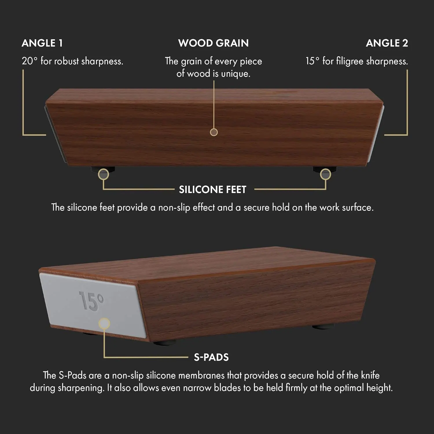 Rolling Knife Sharpener Magnetic Knife Fast sharp Diamond Sharpening Stone Kit with 15 and 20 Degrees Angle Roller Kitchen tools