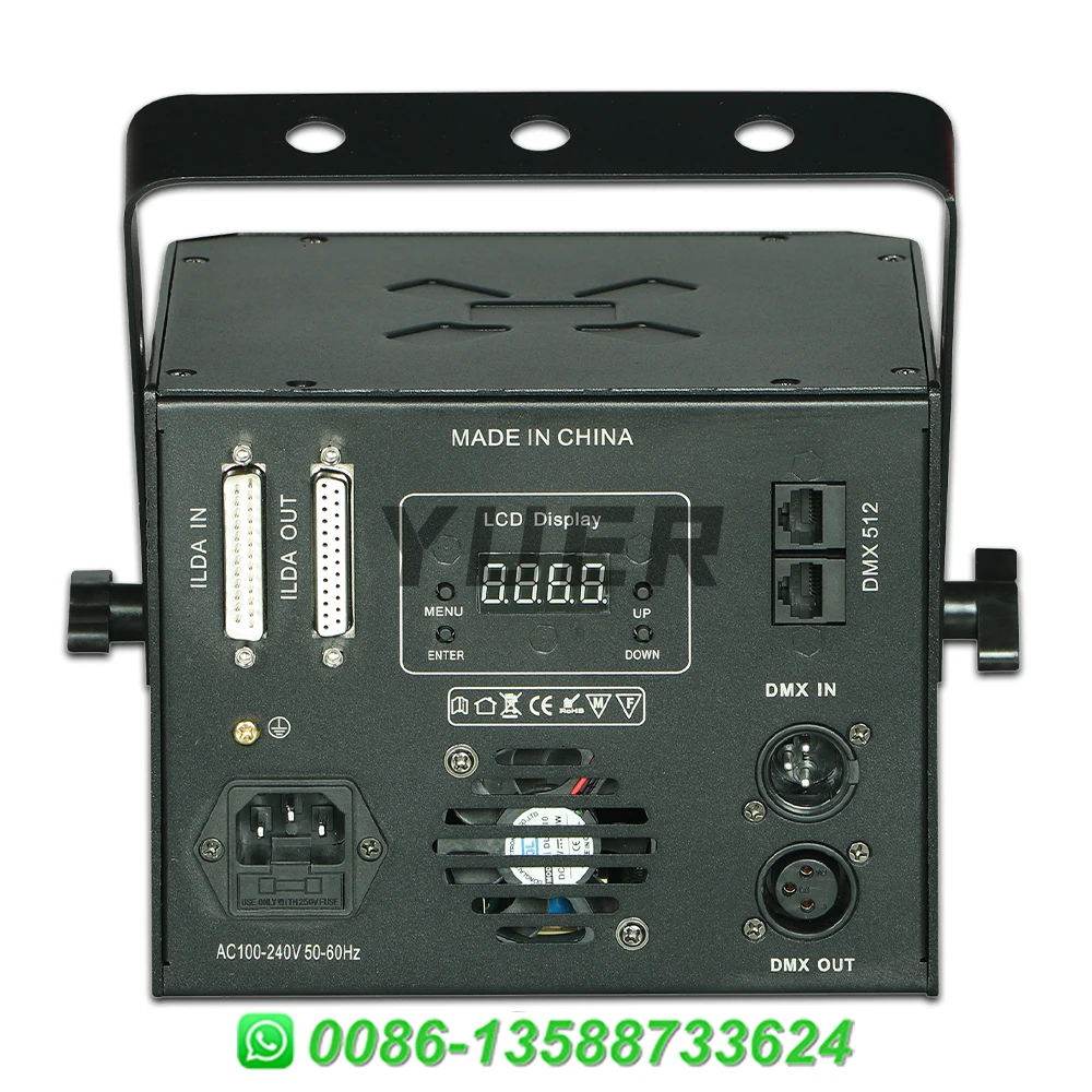 NEW ILDA+RJ45 1W 2W 3W 4W 5W 3D Animation Laser Light Beam Pattern Scanner Projector DMX512 DJ Disco Party Club Stage Effect