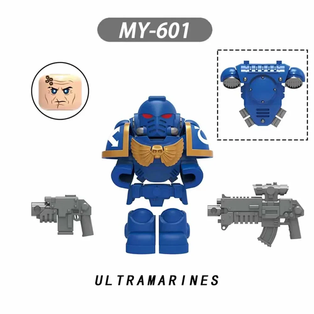 MY501 Games Brick Ultramarines Outrider Dark Ange Blood Angel Ultramarines Mini Assemble Action Figure Model Toy Building Blocks