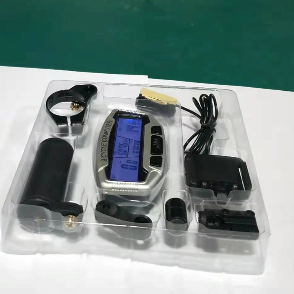 

1Pcs Night Light Bike Speedometer Tachometer Digital Cycling Computer Distance Speed Calories Odometer Speedometer