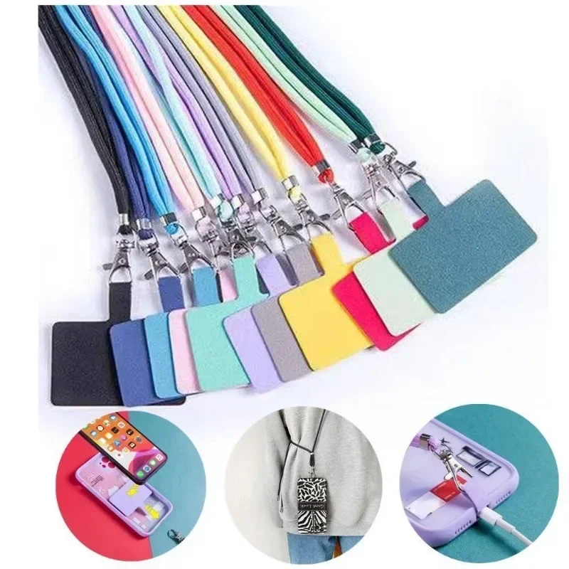 Universal Phone Lanyard Adjustable Detachable Neck Cord Lanyard Strap Phone Safety Tether For All Mobile Phones And Case Straps