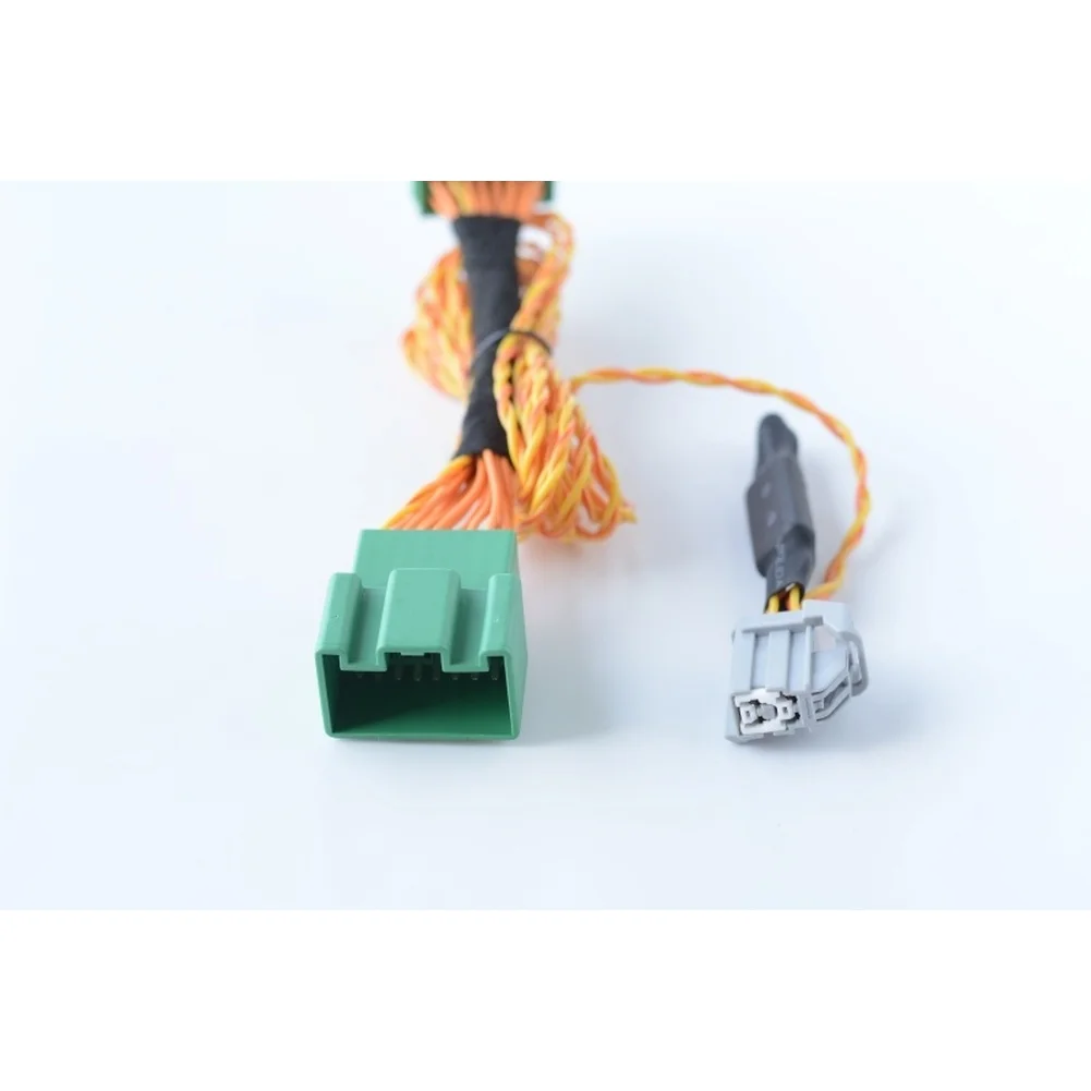 

16-контактный кабель-усилитель сигнала, желтый, для центрального динамика, из АБС-пластика, для модернизации автомобильной аудиосистемы