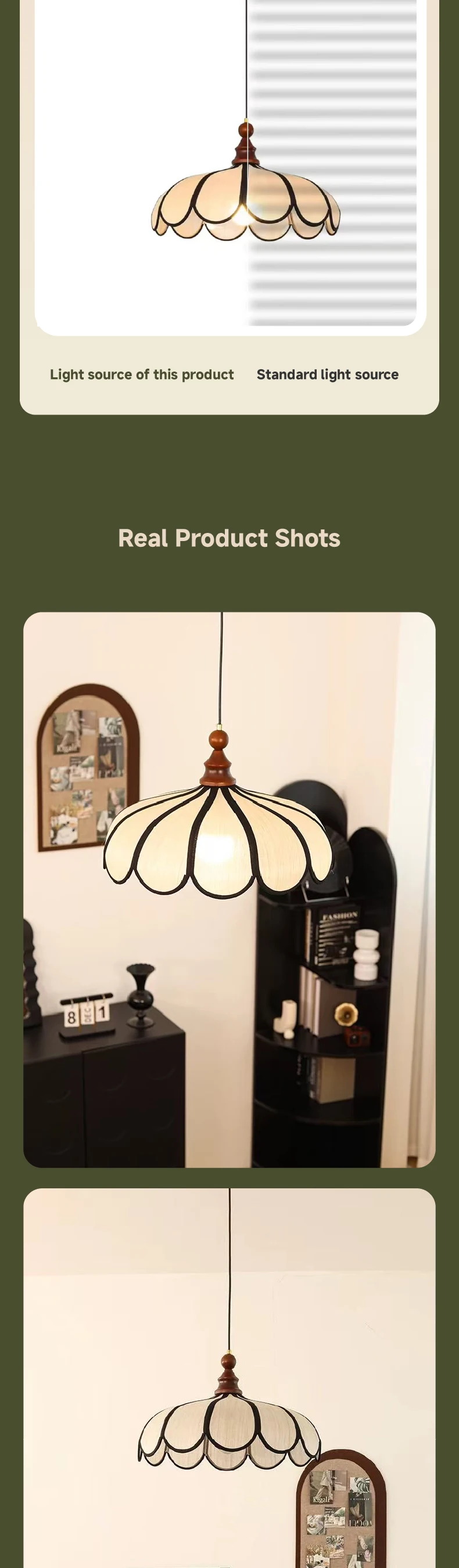 French Retro Abaca Shades E27 LED Pendant Lights Chinese