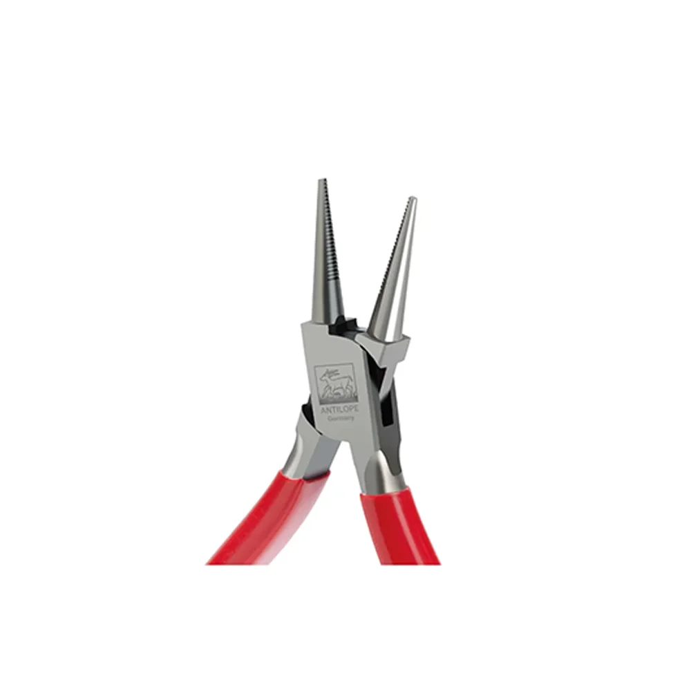 ANTILOPE 130mm Round Serrated Jaws Pliers Springless Design Form Smooth Consistent Loops Curves for Jewelry Making
