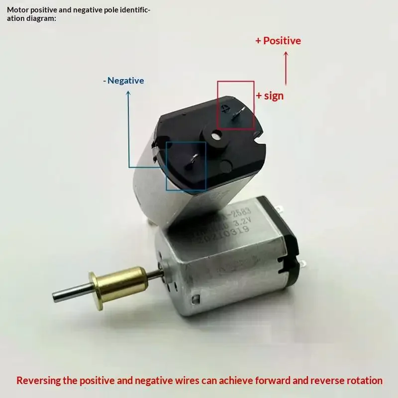 1Pcs DC3.2V-3.7V High Torque Hair Clipper Hair Clipper Carving Hair Clipper Motor FF280SA-2583 DC Motor