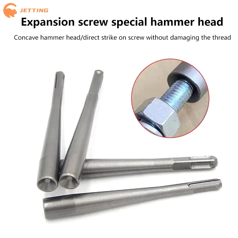 (New) Alloy Steel Expansion Bolt Strike Punch Installation Electric Hammer Head Round SDS Shank For Light/heavy Electric Hammers