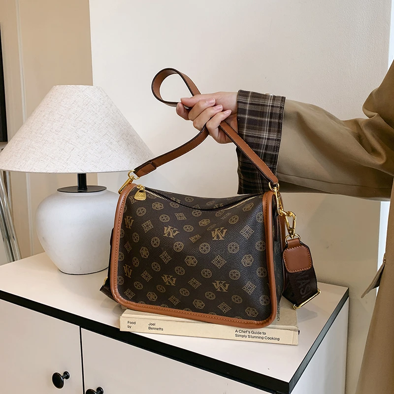 

Fashionable Crossbody Bag For Women Genuine Leather Shoulder Handbag Luxury Brand Ladies Tote Purse Designer