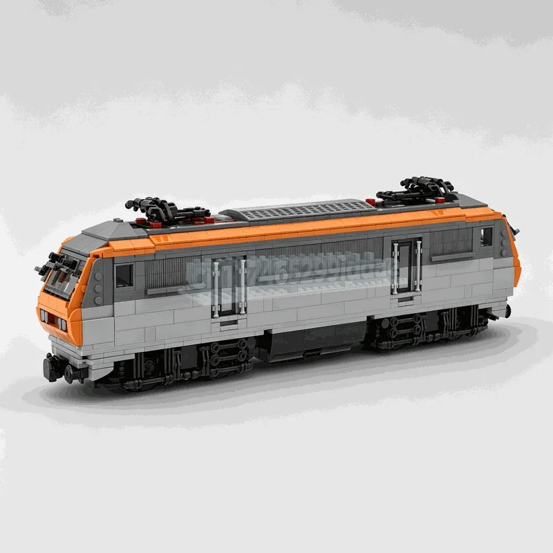 1596 PCS MOC BB 26000 Locomotive Train Model Custom Puzzle Creative Assembly DIY Architecture Building Blocks Gifts Collection