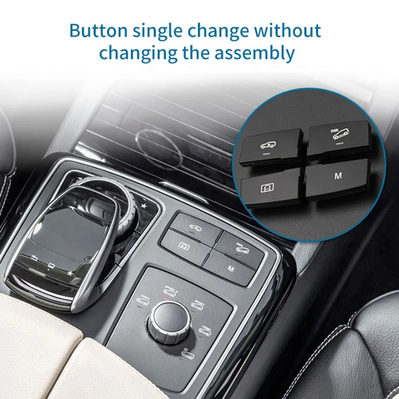 1669051351 Car Downhill Auxiliary Awitch Shift Button Multi-Function Button For Mercedes-Benz ML GL GLE W166 W292