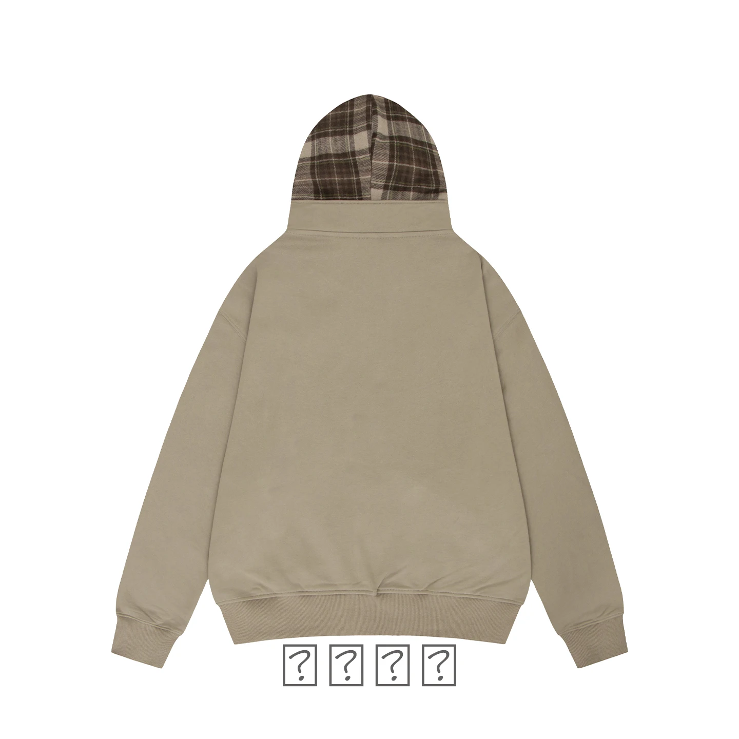 

Японская клетчатая толстовка с капюшоном в стиле ретро, повседневное пальто на молнии Long Sve, осенне-зимняя уличная одежда, свободная посадка, молодежная мода