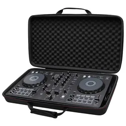 EVA Hard Case for Pioneer DJ DDJ FLX4 2 deck/Rekordbox 400 DJ Controller Outdoor Protective Carrying Storage Bag(only case)