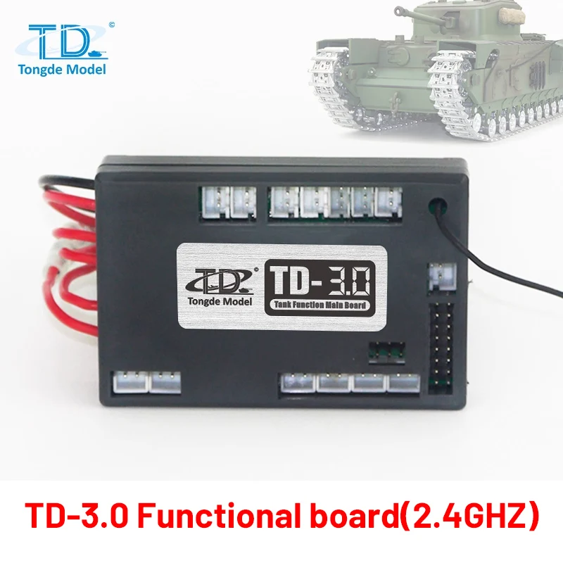 Tongde Original Accessories 3.0 Multi Functional Board/ 2.4GHz Remote Control for 1:16 RC Tank M1A2/ M60A1/ ChurchillMk.VII.etc