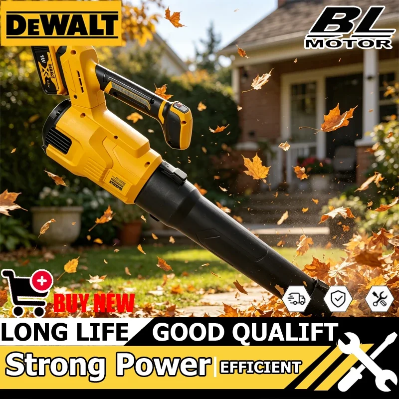 

DEWALT Cordless Electric Tool Air Blower Handheld Efficient Leaf Snow Dust Blowing Cleaning Power For 18V Battery Tools