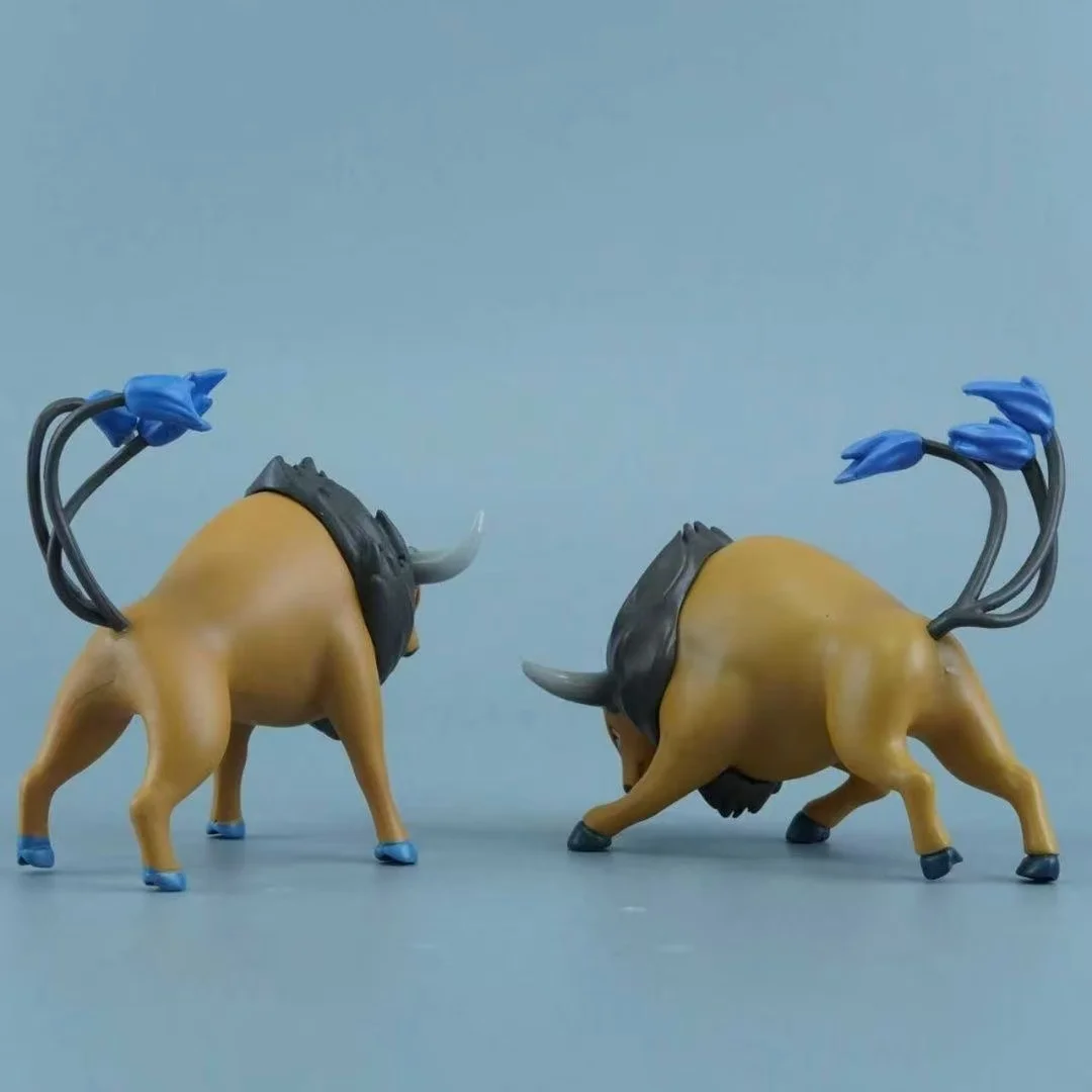 6-7 cm Anime Pokemen Figur Tauros Action-figuren Pvc Statue Sammlung Modell Spielzeug Geschenke – Detail 6
