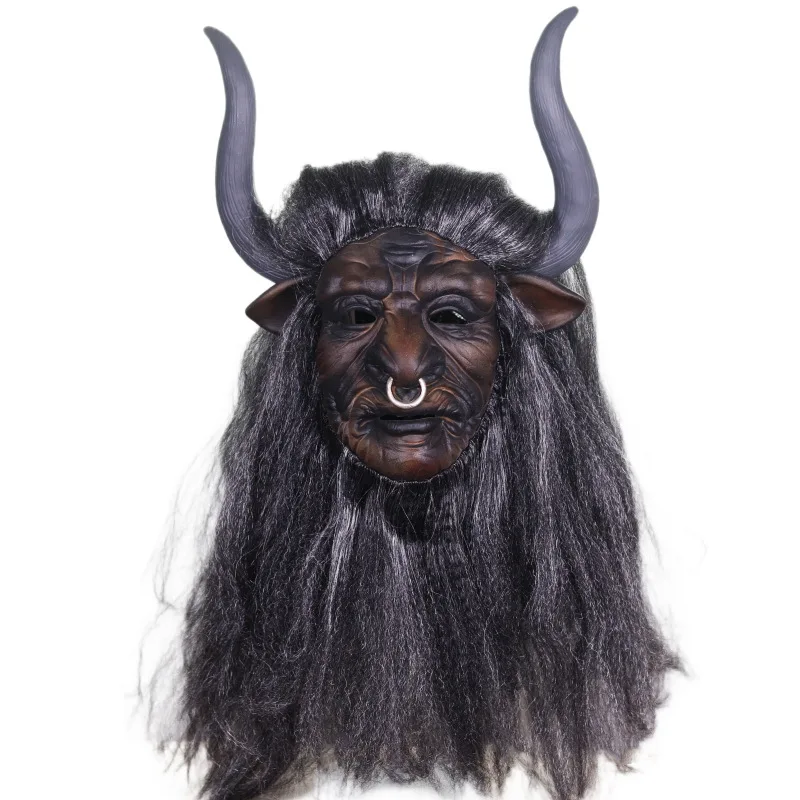 

New Bull Head Mask Halloween Costume Accessory For Carnival Role Play