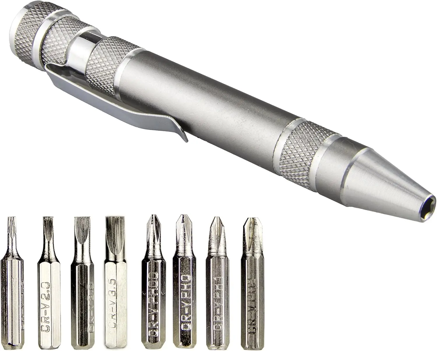 8-in-1 Multifunktions-Stift-Schraubendreher-Set, Handliches Werkzeug, Magnetischer Tragbarer Schraubendreher für Reparaturen und Installationen – Detail 11