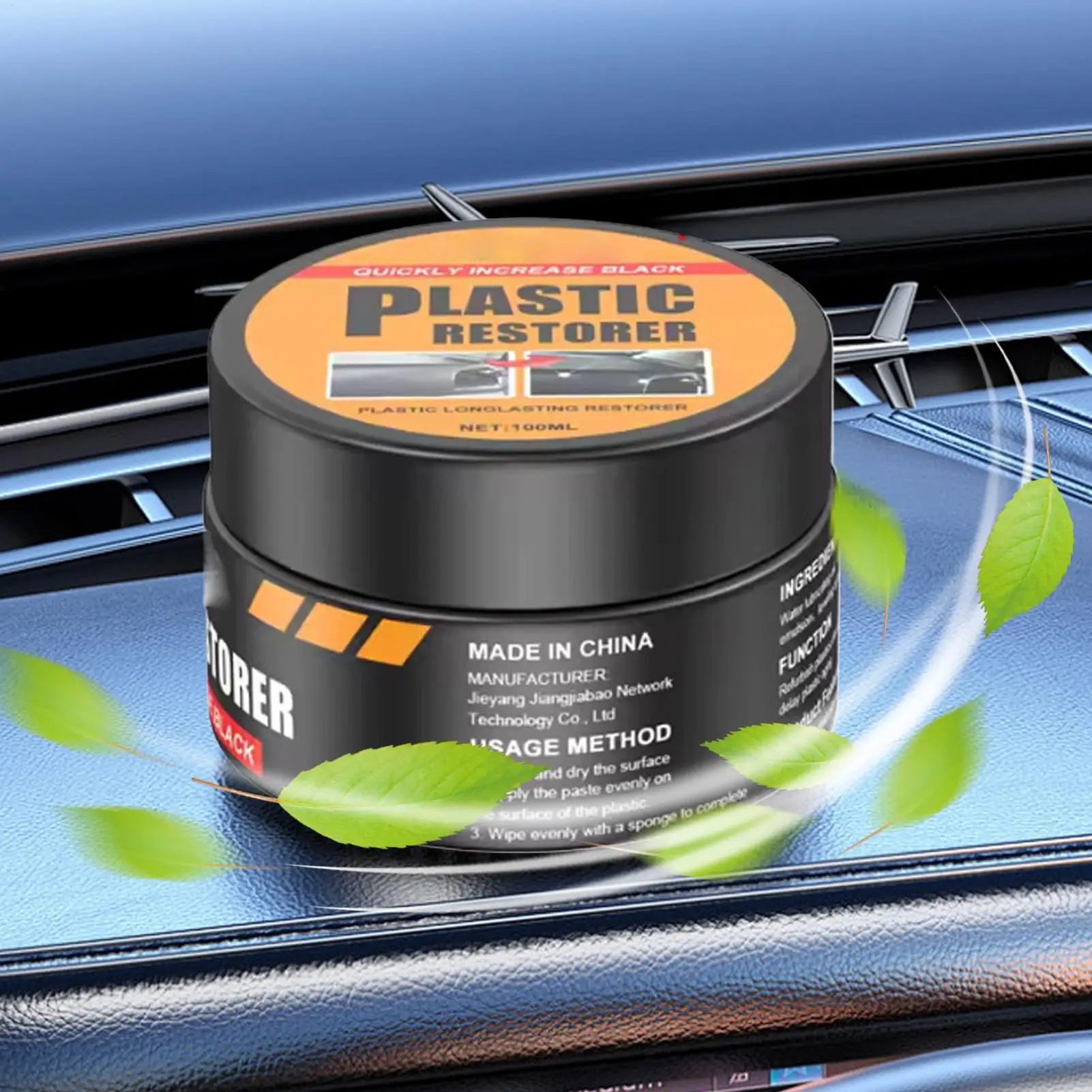 Car Plastic Restorer Back To Black Gloss Car CleaningProducts Plastic Leather Restore Auto Polishes And Repair Coating Renovator