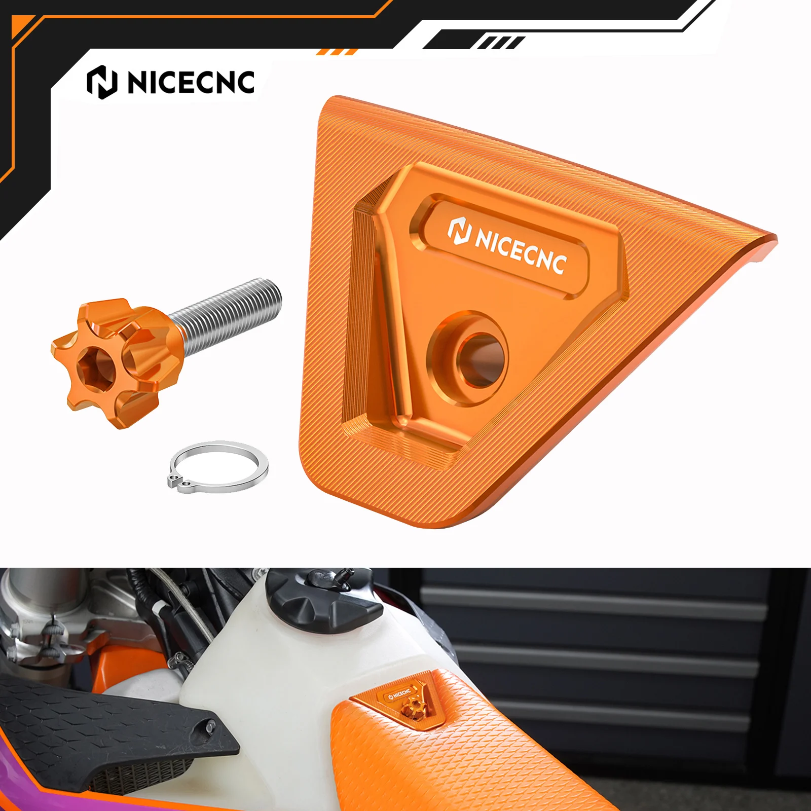 

NICECNC For KTM EXC 300 EXCF 350 XCW 500 XCF-W 450 XW-F 2024-2026 SX 125 SXF 450 XCF 250 XC 300 2023-2026 Seat Mount Bracket