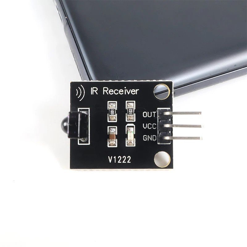 HC-SR04 مستشعر بالموجات فوق الصوتية، طقم استقبال جهاز إرسال الأشعة تحت الحمراء، 5516 وحدة المقاوم الضوئي لتجنب عوائق السيارة الروبوتية Arduino