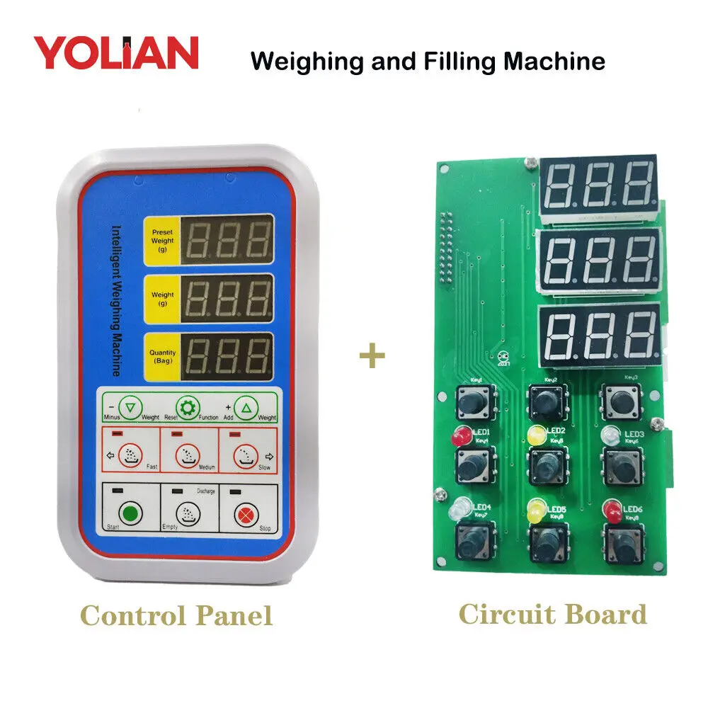 Mother Board/Control Panel for Granular Powder Tea Medicament Weighing and Filling Machine Circuit Board Accessories