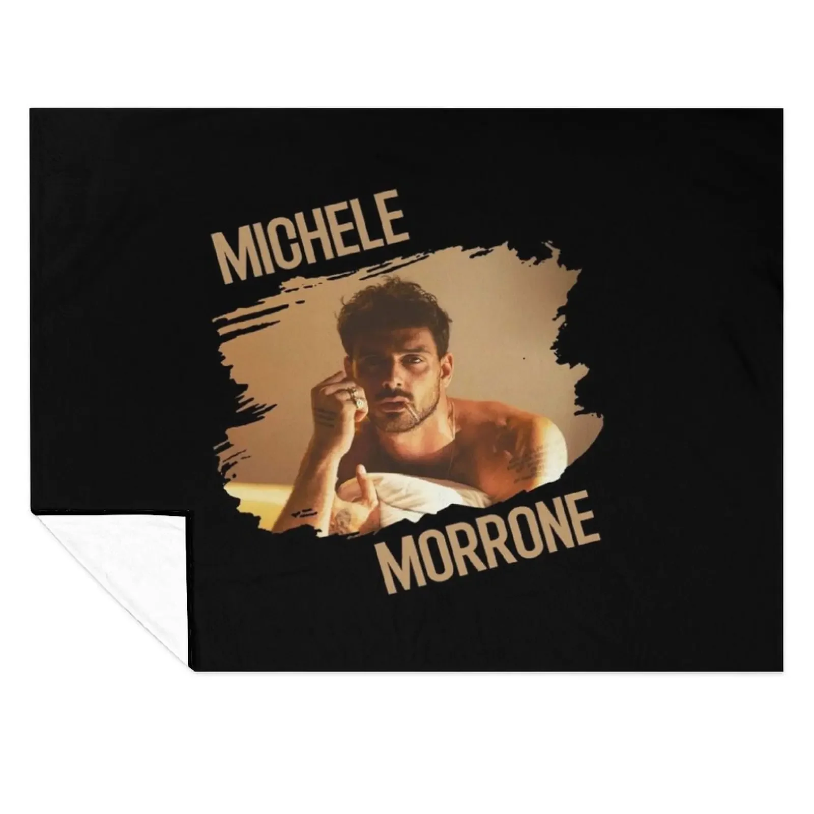 

Michele Morrone Photo With Text Throw Blanket Decorative Beds Decorative Throw heavy to sleep Blankets For Sofas Blankets